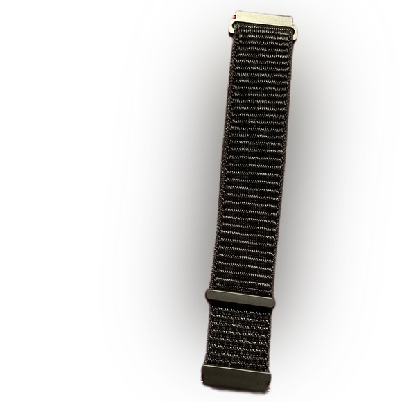Black Stretchy Velcro Adjustable Apple Watch Bands - Picture 1 of 7